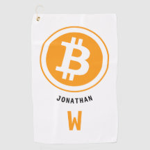 Bitcoin Cryptowährung Mit Monogramm Name