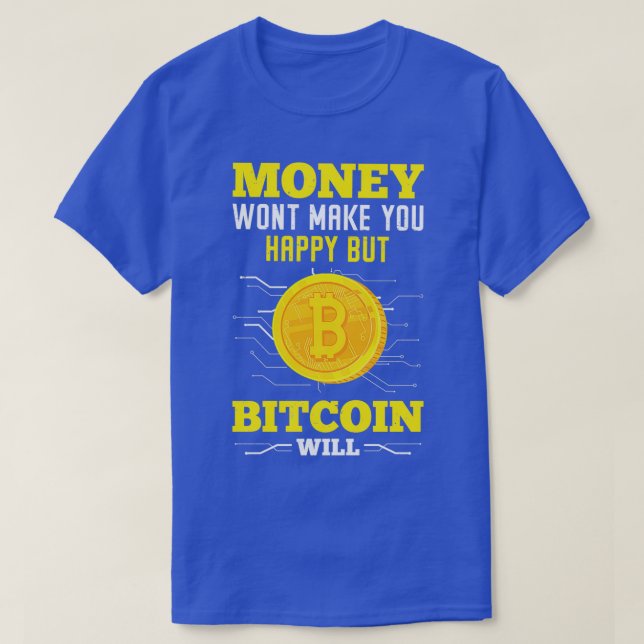 Bitcoin Currency BTC Crypto Blockchain Crypto T-Shirt (Design vorne)