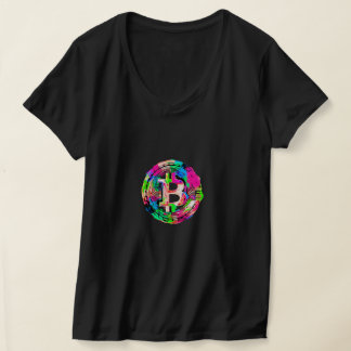 "Bitcoin Cypherpunk"-Ölgemälde T-Shirt
