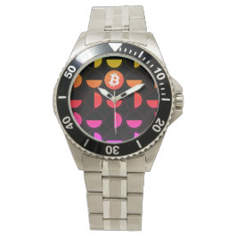 Bitcoin Designer Armbanduhr