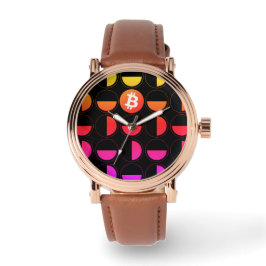 Bitcoin Designer Armbanduhr