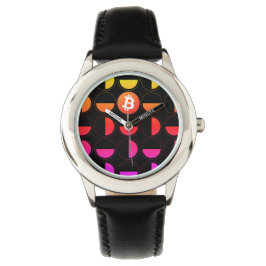 Bitcoin Designer Armbanduhr