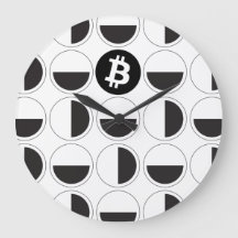 Bitcoin Designer Schwarz & Weiß