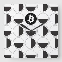 Bitcoin Designer Schwarz & Weiß