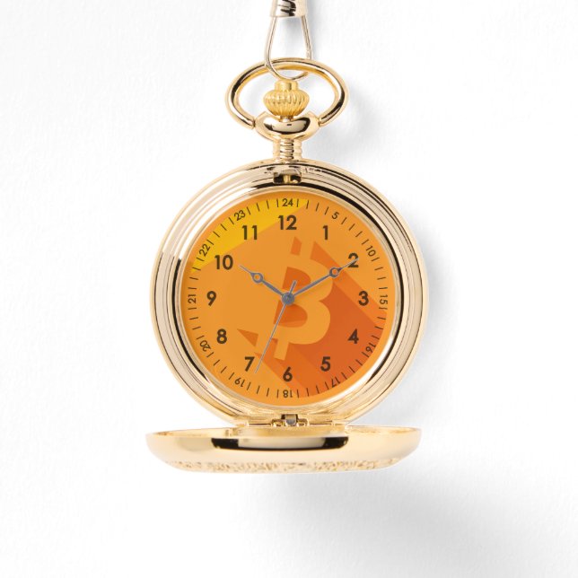 Bitcoin Designer Watch Armbanduhr (Vorderseite)