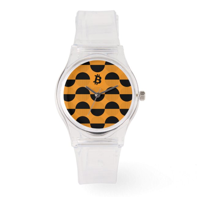 Bitcoin Designer Watch Armbanduhr (Vorderseite)