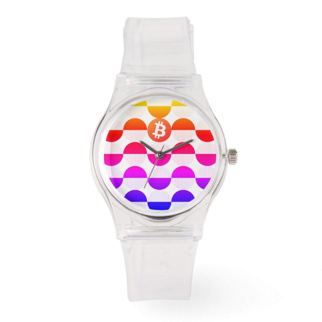 Bitcoin Designer Watch Armbanduhr (Vorderseite)