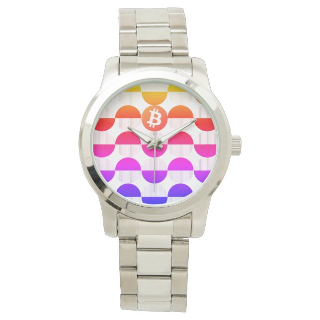 Bitcoin Designer Watch Armbanduhr (Vorderseite)