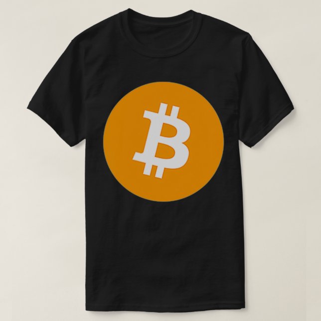 Bitcoin-Doppelseiten-Logo T-Shirt (Design vorne)