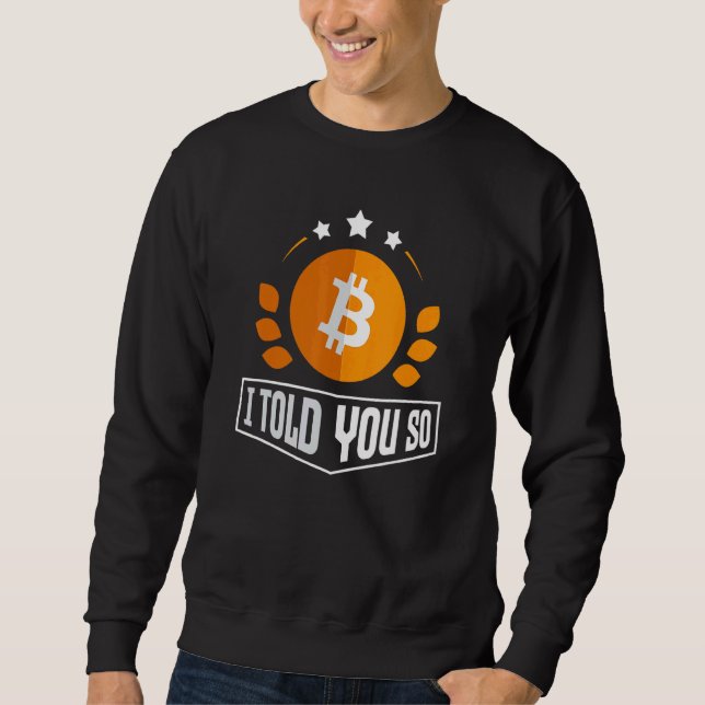 Bitcoin Es Ist Zeit Für Plan B Btc Crypto Und Bitc Sweatshirt (Vorderseite)