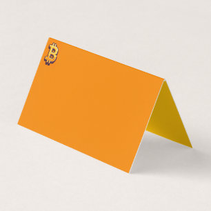 Bitcoin-Falzkarte
