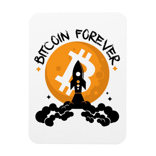 Bitcoin Forever Magnet (Vertikal)