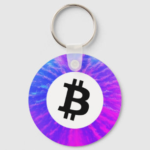 Bitcoin-Frequenz Schlüsselanhänger