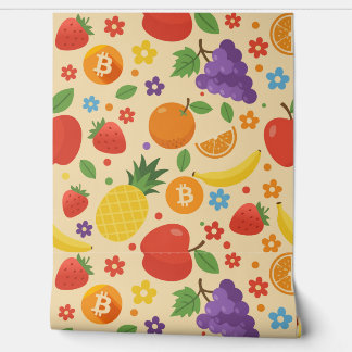 Bitcoin Fruits Tapete