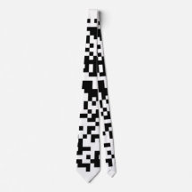 Bitcoin Geldbörse QR Code-Krawatte
