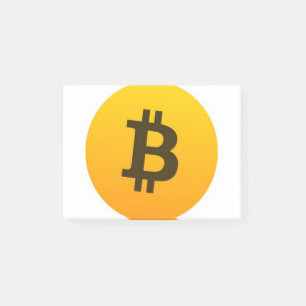 Bitcoin Goldgrube Post-it Klebezettel