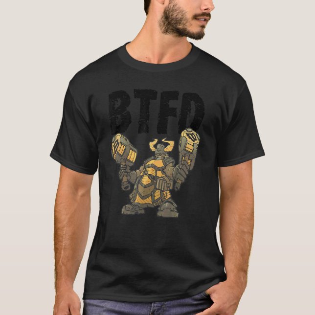 Bitcoin Graphic Btf Buy The Dip  Saying Quote Fun  T-Shirt (Vorderseite)