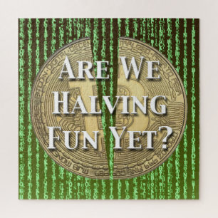 Bitcoin-Halving-Ereignis Puzzle