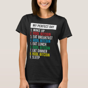 Bitcoin HODL Meme BTC  Idee für einen Bitcoiner T-Shirt