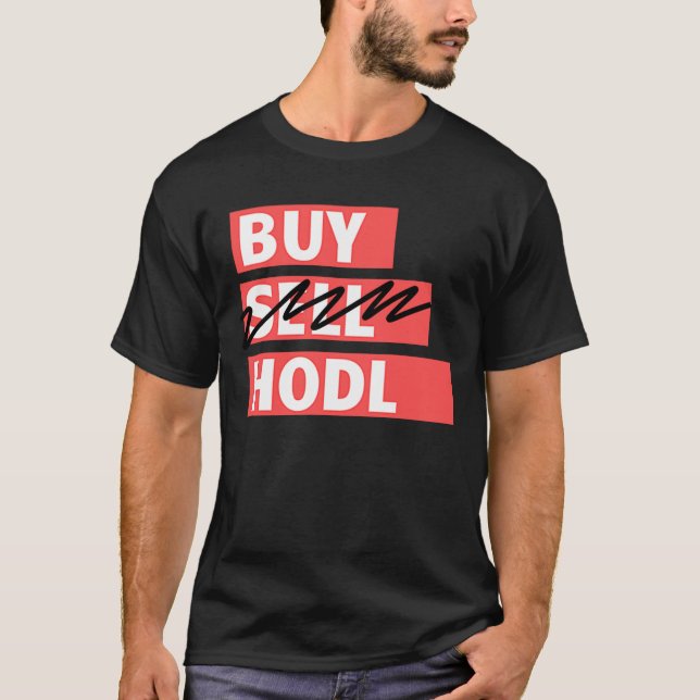 Bitcoin Hodl T-Shirt (Vorderseite)