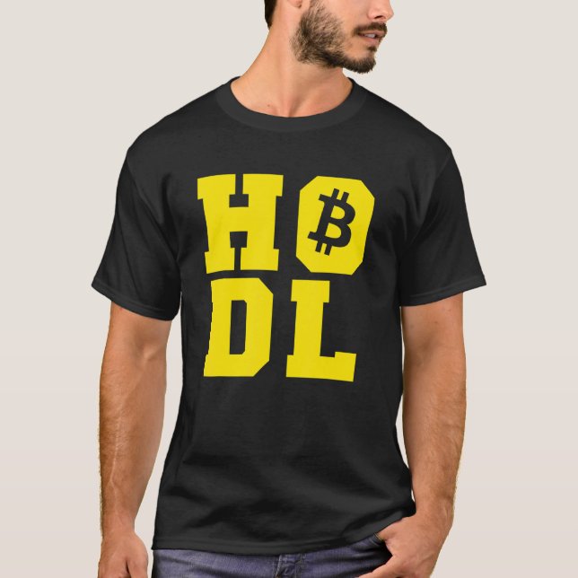 Bitcoin Hodl T-Shirt (Vorderseite)