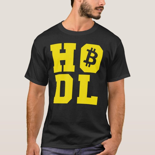 Bitcoin Hodl T-Shirt (Vorderseite)