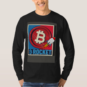 Bitcoin Hodler Bitcoin Raketenkurs Explosion T-Shirt