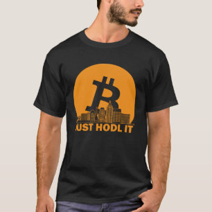 Bitcoin Indianapolis Skyline Indianapolis Bitcoins T-Shirt