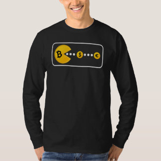 Bitcoin jagt Dollar und Euro Fiat-Währung - Nein T-Shirt