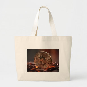 Bitcoin Jumbo Stoffbeutel