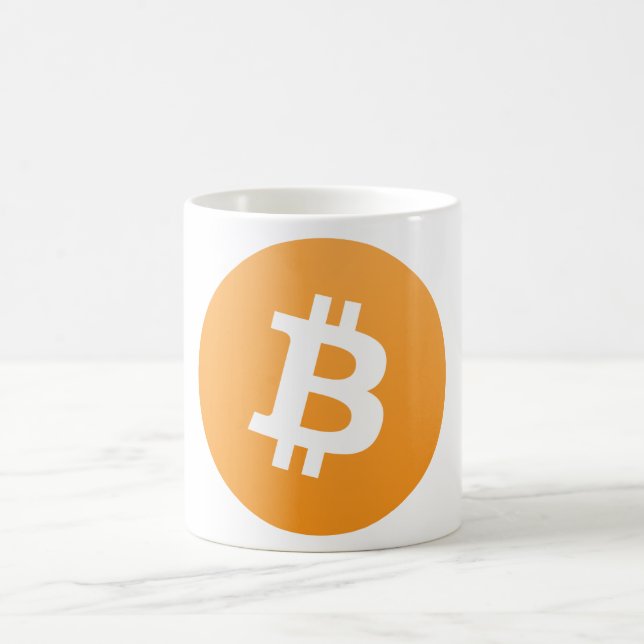 Bitcoin Kaffeetasse (Mittel)