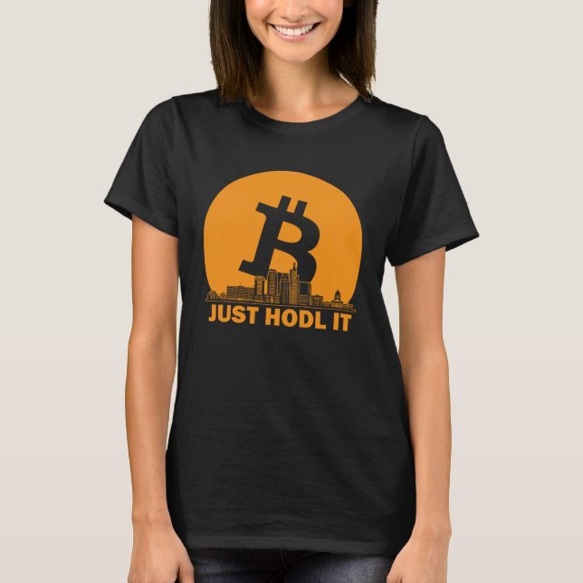Bitcoin Kansas City Skyline  Kansas Bitcoin Maxima T-Shirt (Vorderseite)
