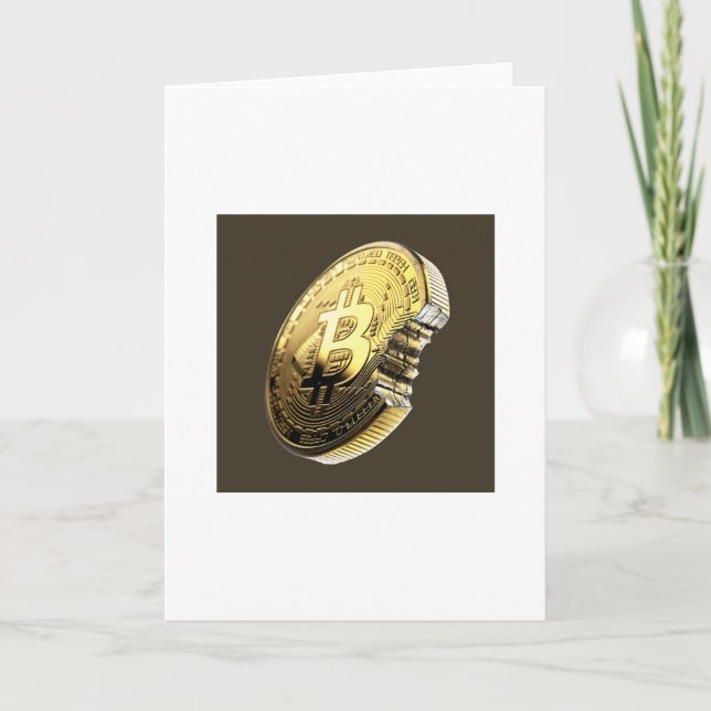 BITCOIN  KARTE (Vorderseite)