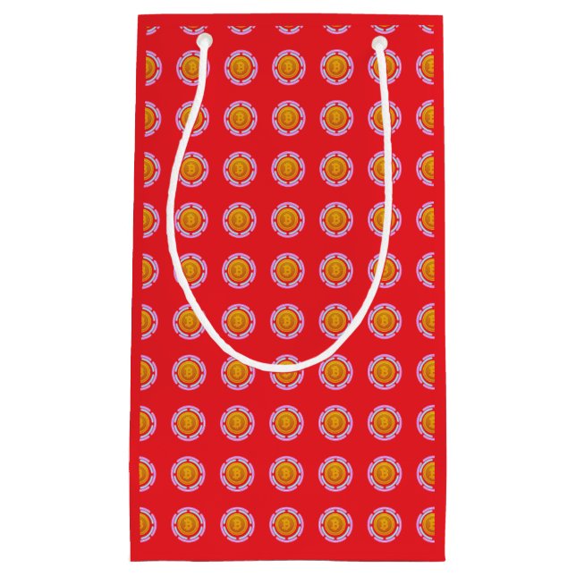 BITCOIN KLEINE GESCHENKTÜTE (Vorderseite)