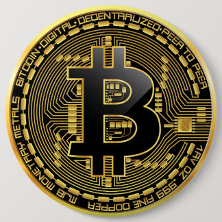 Bitcoin Knopf Button