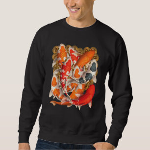 Bitcoin Koi Fish Pond Sweatshirt