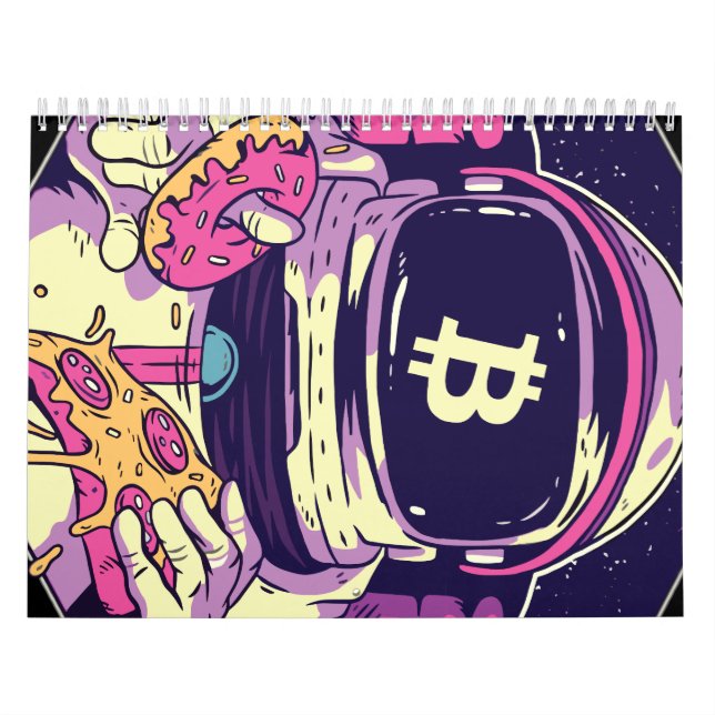 BITCOIN-Krypto-Astronautin Kalender (Titelbild)