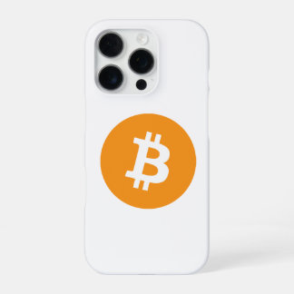 Bitcoin Kryptowährung Logo iPhone 16 Pro Hülle