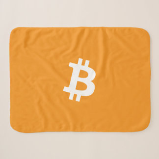 Bitcoin-Kryptowährung-Logo Sherpadecke
