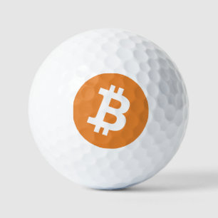 Bitcoin Logo Golf Bälle