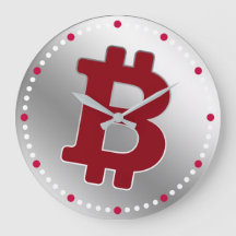 Bitcoin-Logo-Grafik-Geschäft, Bürowand