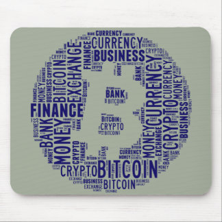 Bitcoin-Logo-Grafik Mousepad