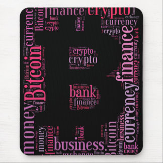 Bitcoin-Logo-Grafik Mousepad