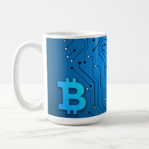 Bitcoin-Logo Kaffeetasse