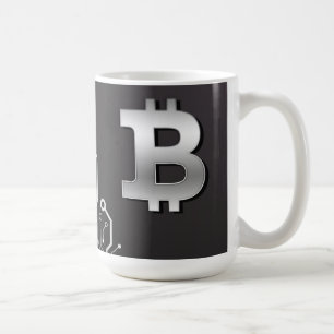 Bitcoin-Logo Kaffeetasse