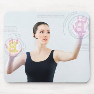 Bitcoin-Logo Mousepad