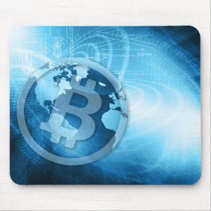 Bitcoin-Logo Mousepad