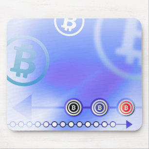 Bitcoin-Logo Mousepad