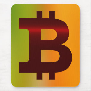 Bitcoin-Logo Mousepad