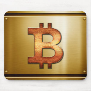 Bitcoin-Logo Mousepad
